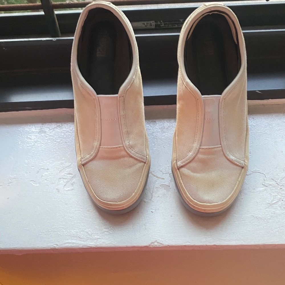 Camper White Slip-On Sneakers